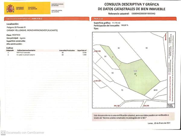 Terreno en Bellongues, Monovar photo 4