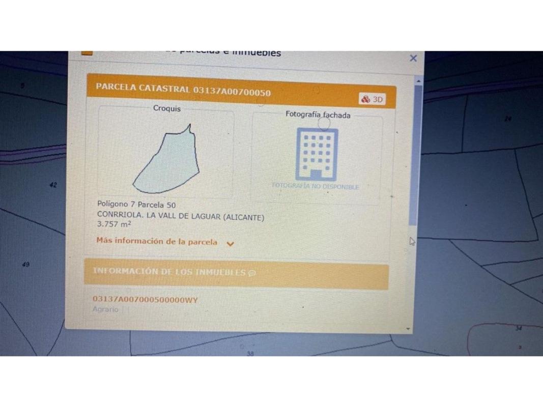 Terreno en venta en Parcent, Alicante photo 4