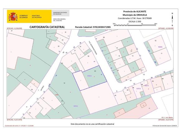 Terreno en Travesía San Antonio Padua, Orihuela Ciudad, Orihuela photo 1