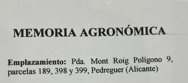 Terreno en Partida Monteroig, Parcelas 189,398 y 399, 9 Partidamonteroigpoligonoparcelas, Centro, Pedreguer photo 1
