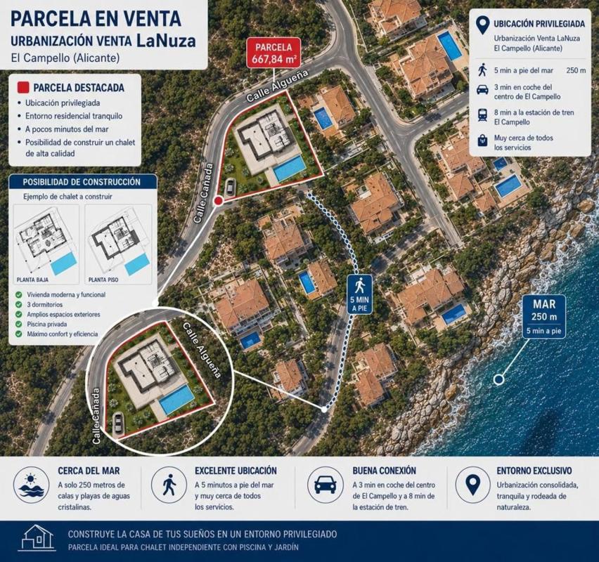 Terreno en venta en El Campello, Alicante photo 5