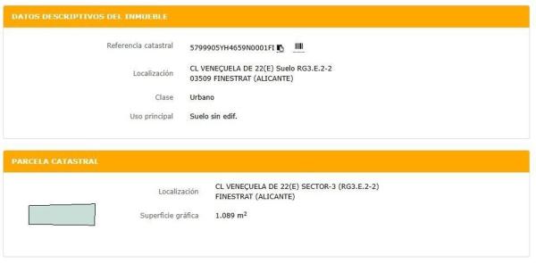 Terreno en Calle de Veneçuela, 22 e, Balcón de Finestrat-Terra Marina, Finestrat photo 2