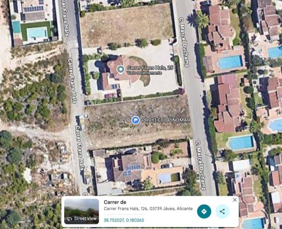 Terreno en Calle Frans Hals, 126, Pinomar - Pinosol, Jávea/Xàbia photo 1