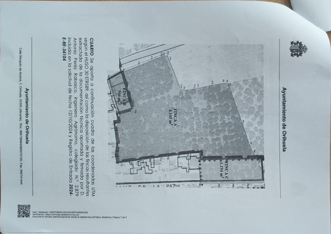 Terreno en venta en Orihuela, Alicante photo 1