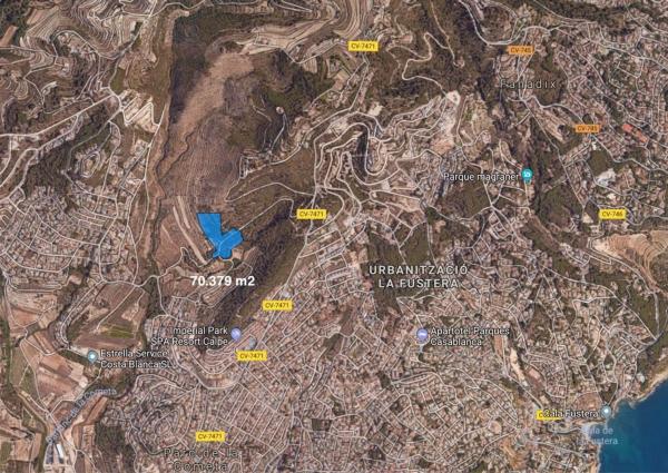 Terreno en Partida Tosal de la Cometa, Cometa-Carrió, Calpe thumbnail 2