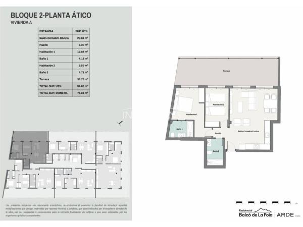 Penthouse for sale at Ático en Calle Alcoi, 8, Onil, Onil thumbnail 3