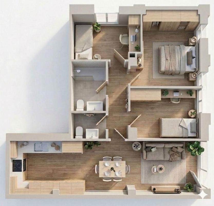 Продажа квартиры на Piso en Calle Fra Pere Balaguer, Zona Universidad, Elche / Elx, Эльче / Эльх
photo 3