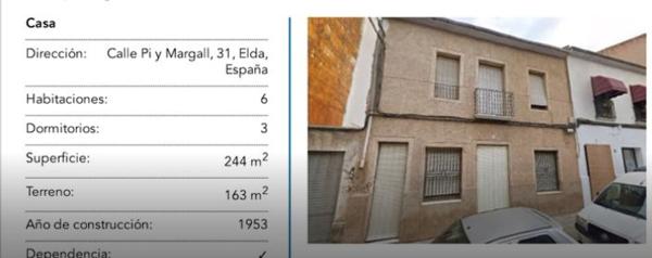 Casa o chalet independiente en Calle Pi y Margall, 31, Plaza Castelar - Mercado Central, Elda thumbnail 2