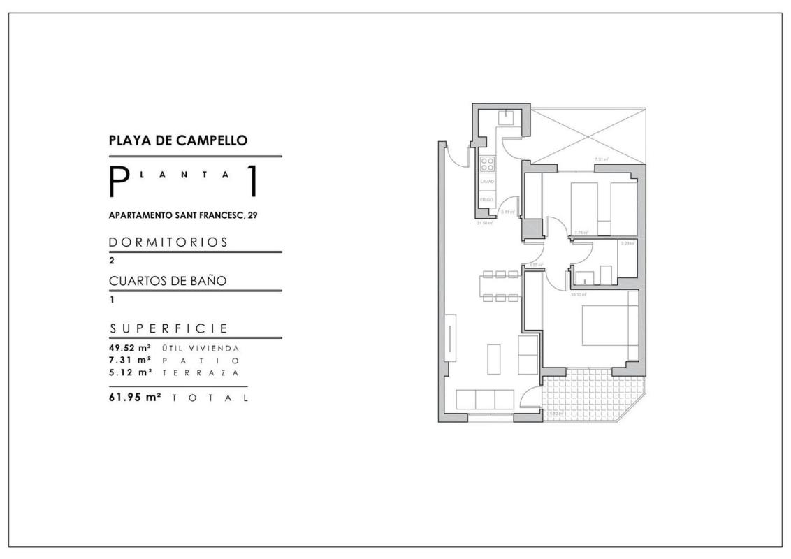 Sale of apartment in Piso en Calle de Sant Francesc, Campello Playa, El Campello, El Campello
photo 3
