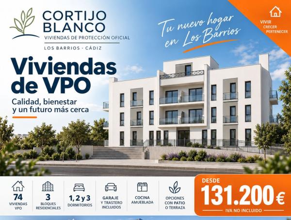 Promotion 74 Viviendas de VPO Cortijo Blanco new development in Los Barrios photo 2