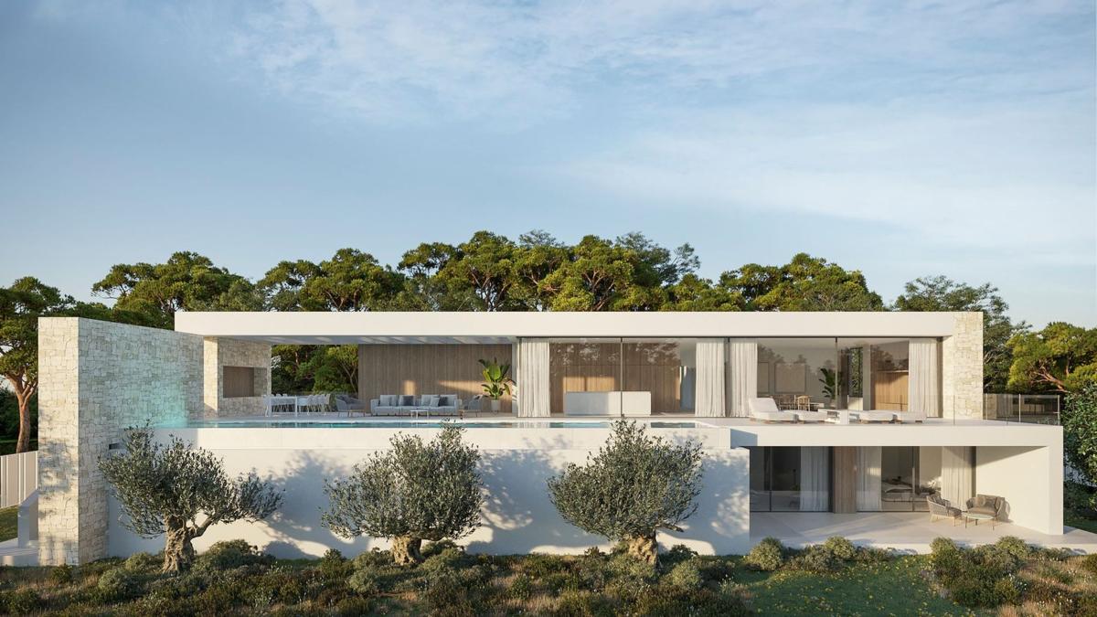 New construction Villa Blanc in Moraira photo 2