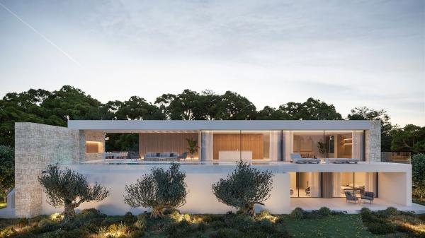 Promoción Villa Blanc obra nueva en Moraira photo 3