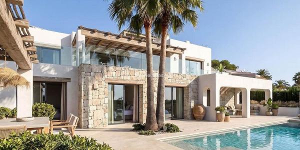 Promocja Villa Ibicenca de Diseño Contemporáneo nowe budownictwo w Moraira photo 1