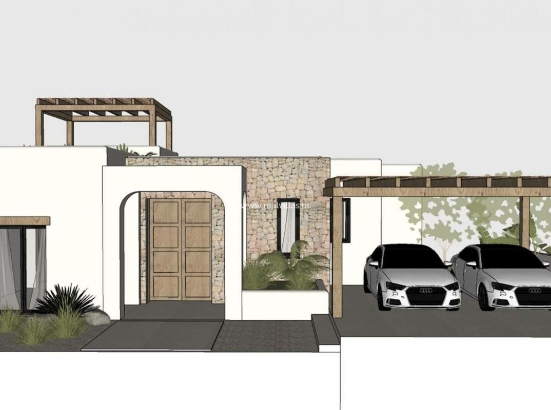 Nowa nieruchomość Villa Ibicenca de Diseño Contemporáneo w Moraira photo 5