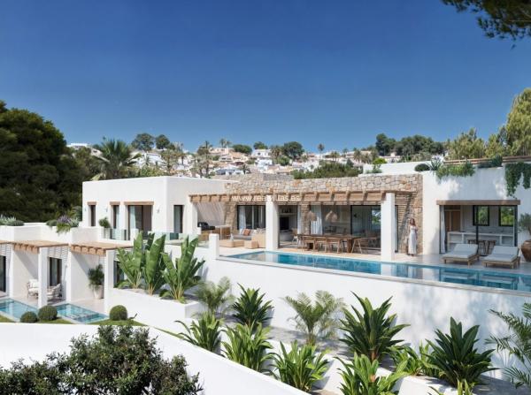 Promocja Villa Bagdad nowe budownictwo w Moraira photo 1