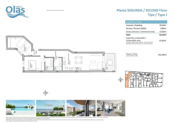 Sale of flat in Piso en Avenida de Cervantes, Guardamar Playa, Guardamar del Segura, Guardamar del Segura
 photo 4