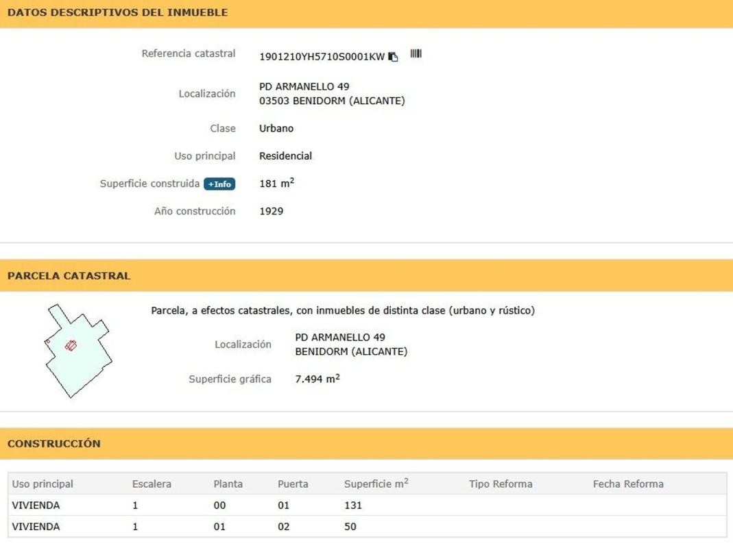 Terreno en venta en Benidorm, Alicante photo 5
