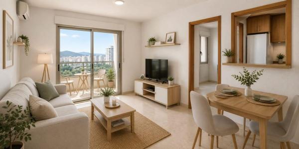 Продажа квартиры на Piso en Calle Tramuntana, Mirador de la Cala - Benimar, La Villajoyosa / Vila Joiosa, Ла Виллахойоса / Вила Хойоса
photo 1