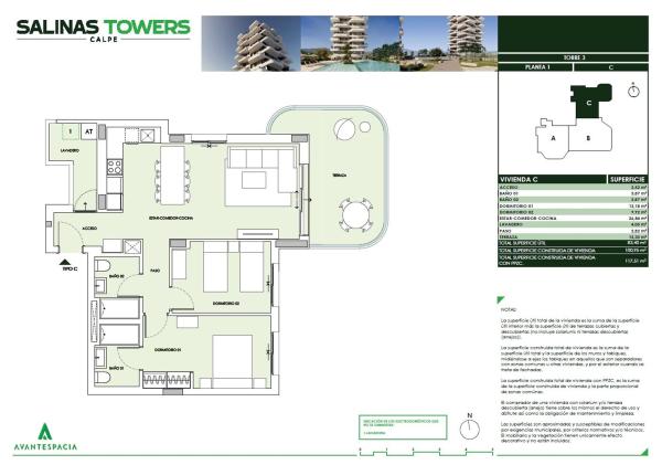 Sale of flat in Piso en Calle Estonia, 5, Playa Arenal-Bol, Calpe, Calpe
thumbnail 2