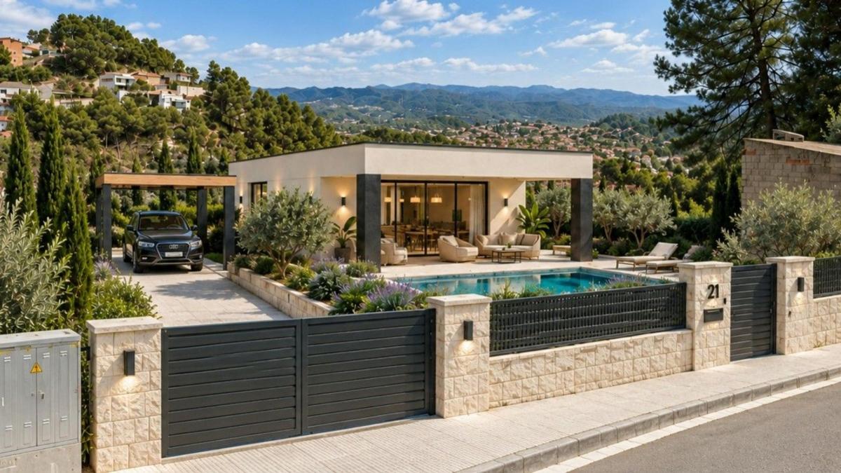 Obra nueva Urbanización de Ca l’Enrich de Calafell en Castellgalí (Revista) photo 1