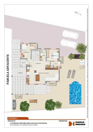 Casa o chalet independiente en Calle d'Oriola, 12, Pueblo Acantilado - Lanuza, El Campello thumbnail 2