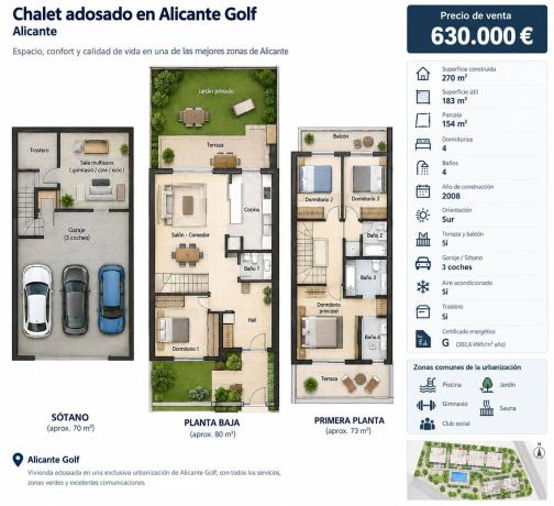Chalet adosado en Alicante Golf, Alicante / Alacant photo