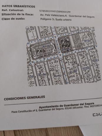 Terreno en Avenida pais valenciano, 4, Zona Pueblo, Guardamar del Segura photo 1