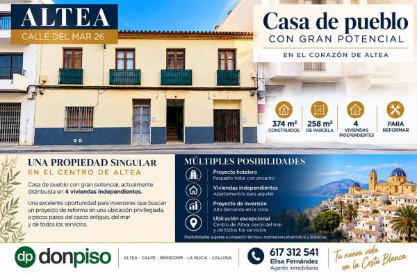 Casa o chalet independiente en Altea Pueblo, Altea photo 1