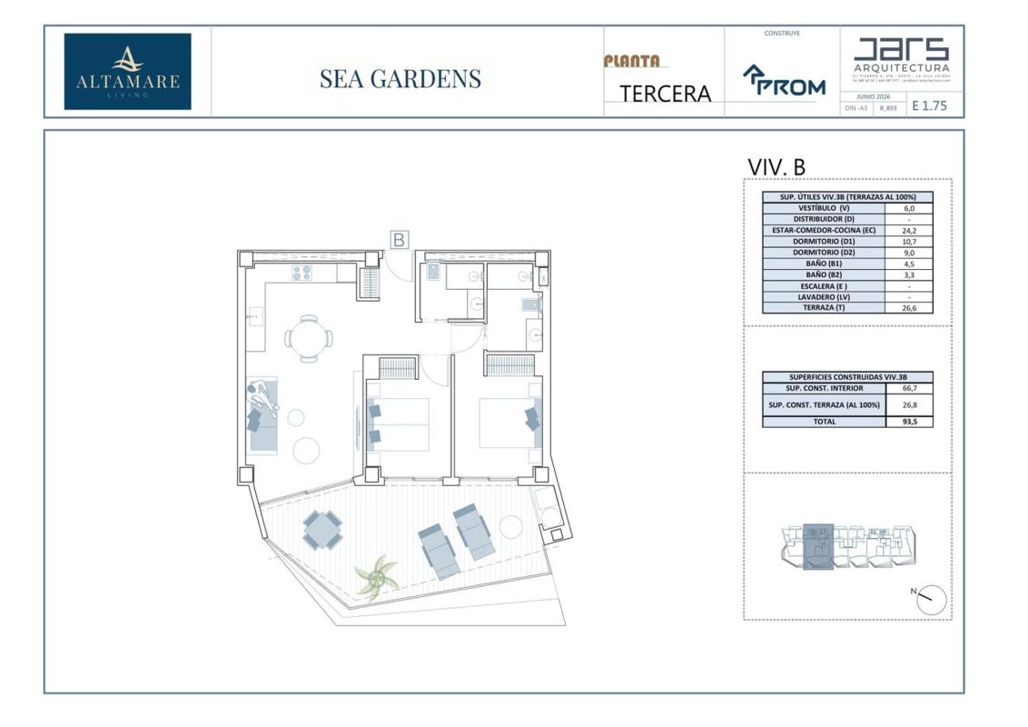 Venta de piso en Piso en Plaza Gasparot, 105, Plans - Gasparot, La Villajoyosa / Vila Joiosa, La Villajoyosa / Vila Joiosa
photo 1