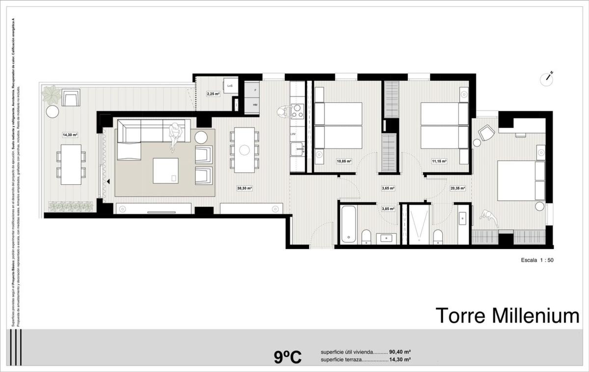 Sale of apartment in Piso en Calle Daría Imbert Aranguren, 2, Salburua, Vitoria-Gasteiz, Vitoria-Gasteiz
photo 5