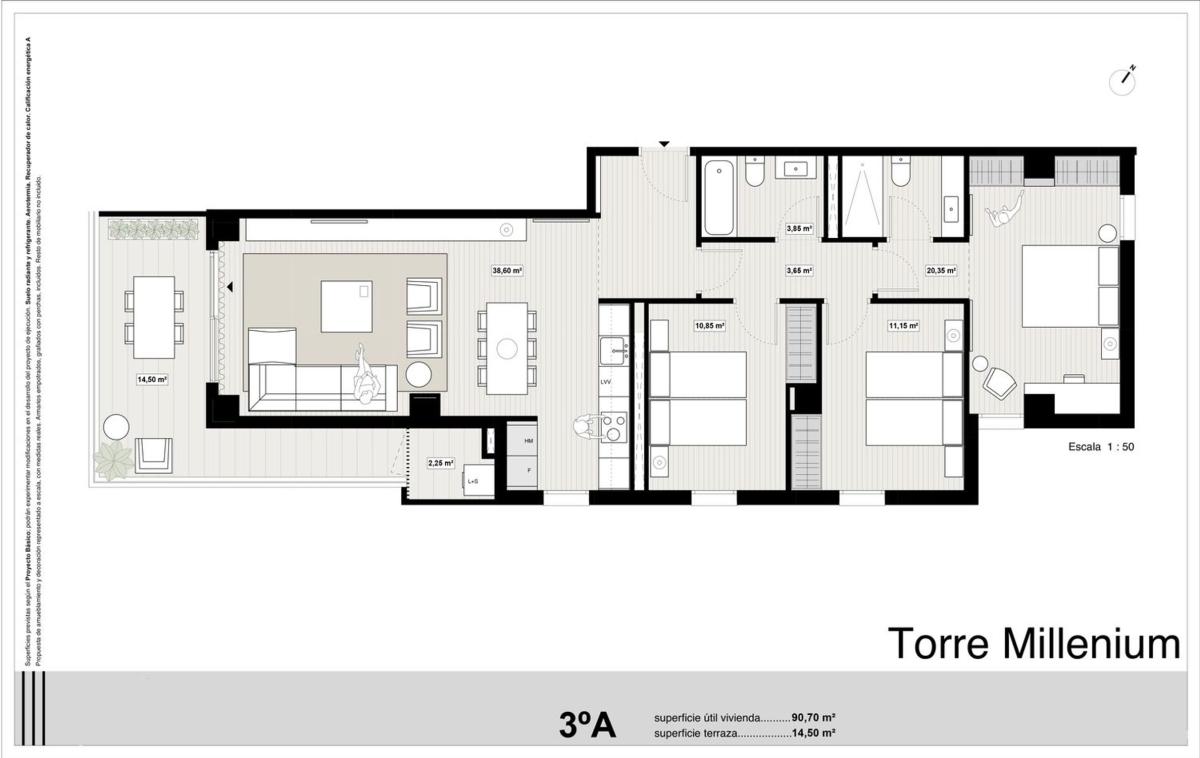 Venta de piso en Piso en Calle Daría Imbert Aranguren, 2, Salburua, Vitoria-Gasteiz, Vitoria-Gasteiz
photo 5