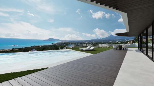 Promotion Villa de lujo en la Sierra de Altea con vistas panorámicas al mar Mediterráneo new development in Altea photo 1