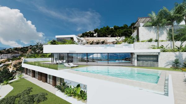 Promotion Villa de lujo en la Sierra de Altea con vistas panorámicas al mar Mediterráneo new development in Altea photo 2