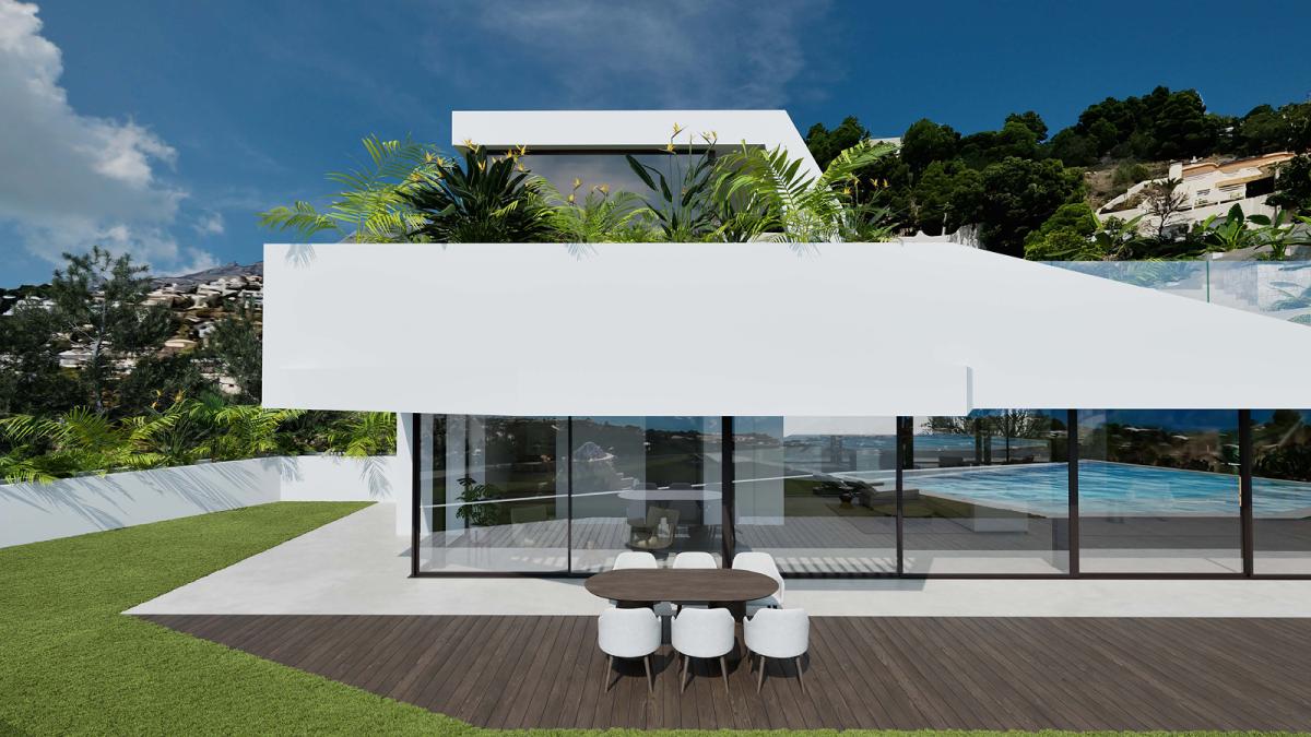 New construction Villa de lujo en la Sierra de Altea con vistas panorámicas al mar Mediterráneo in Altea photo 3