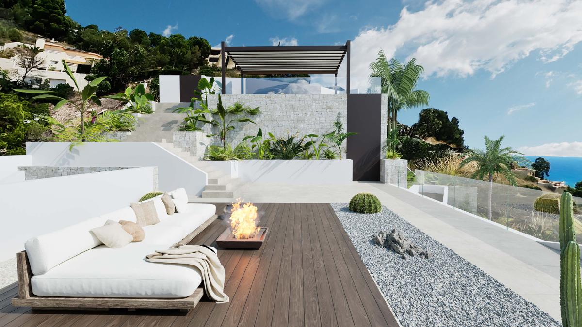 New construction Villa de lujo en la Sierra de Altea con vistas panorámicas al mar Mediterráneo in Altea photo 5