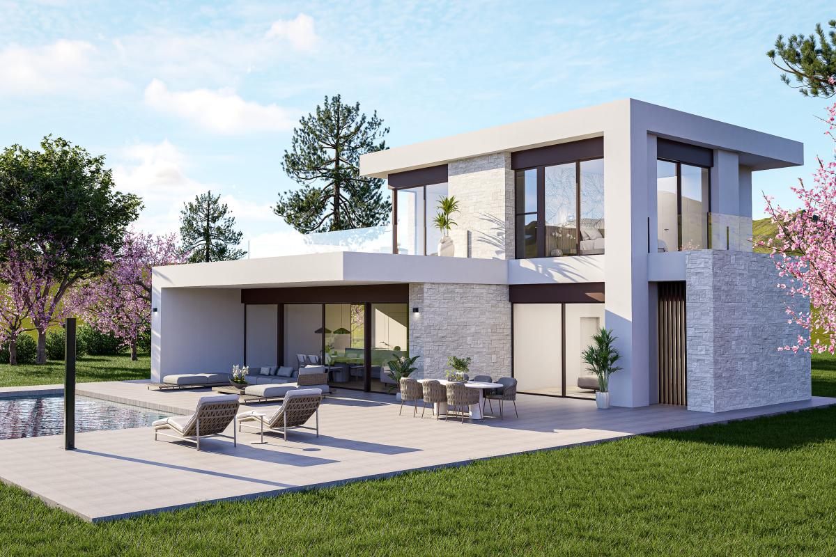 Obra nueva VILLA TROYA en Aspe (Revista) photo 4